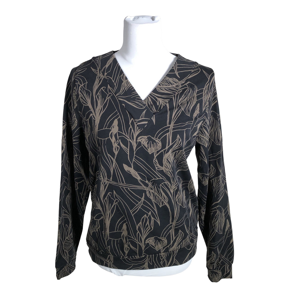 Unisex NOSH - Dressikangast pluus, suurus 36 - Must (1)