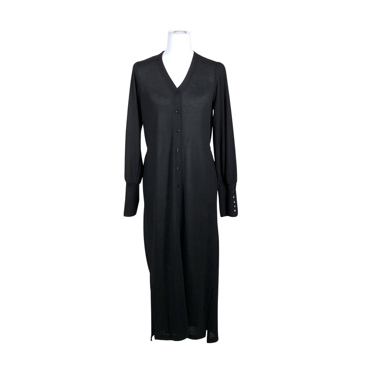 Unisex Capri collection - Kootud kleit, suurus 36 - Must (1)