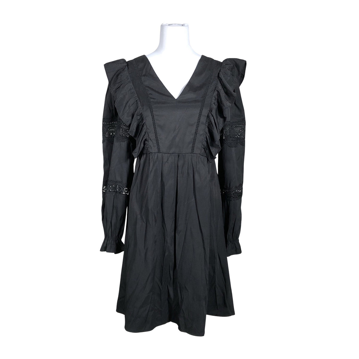 Unisex Rue de Femme - Pidulik kleit, suurus 34 - Must (1)
