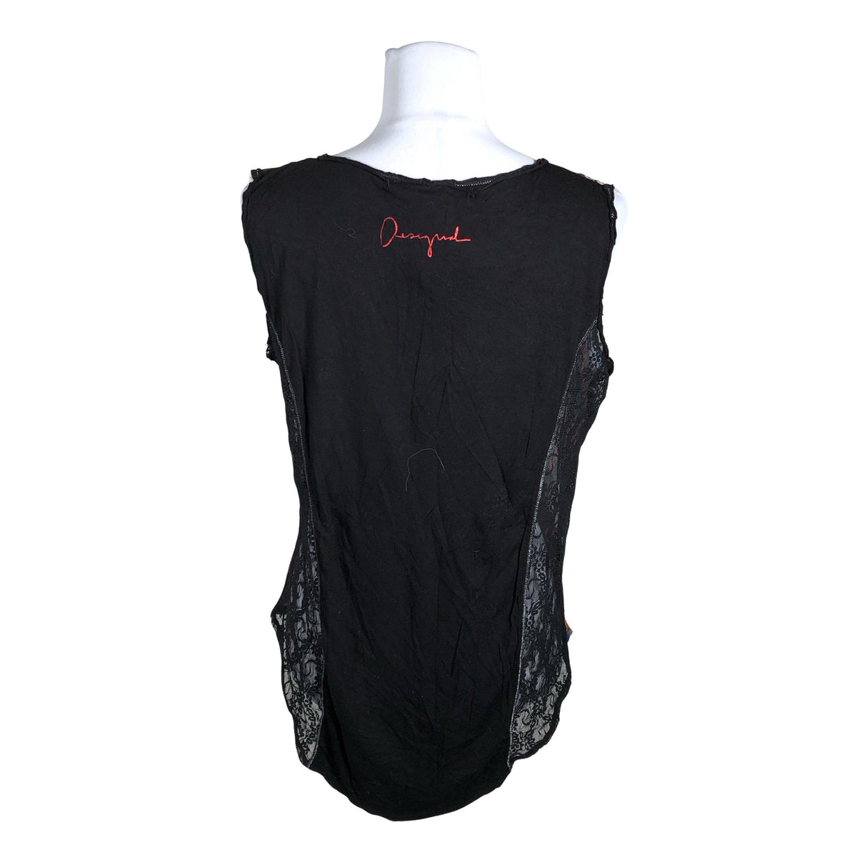 Unisex Desigual - Topp, suurus 38 - Must (2)