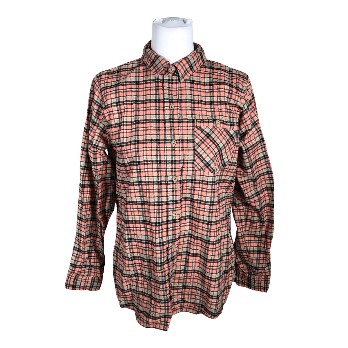 Unisex Burton - Flanellsärk, suurus 38 - Oranž (1)