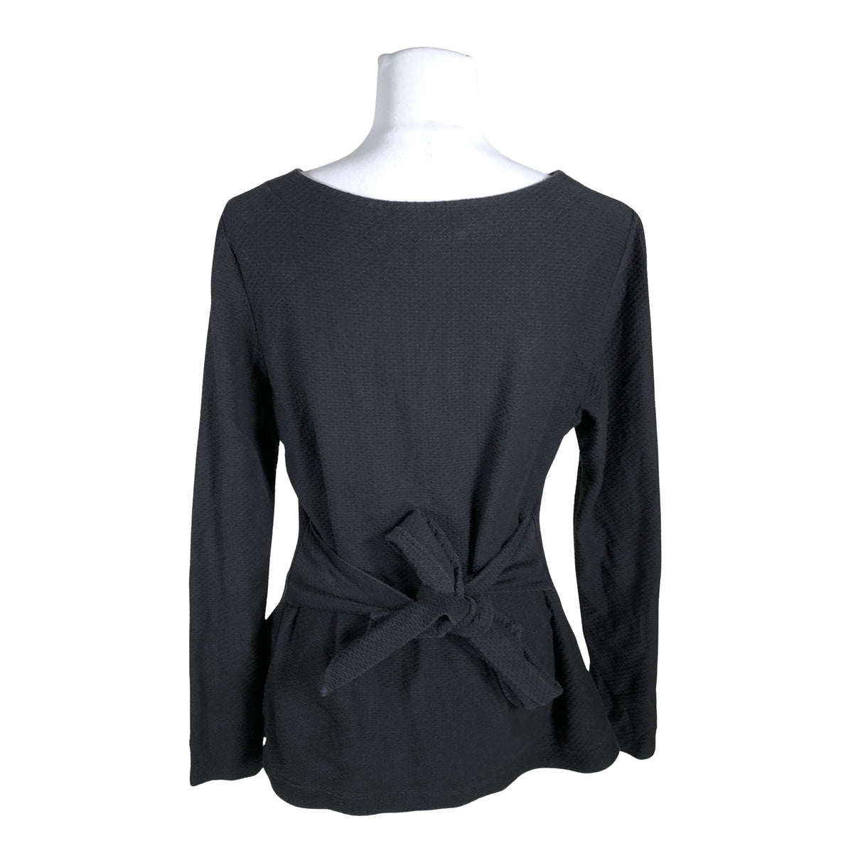 Unisex NOSH - Trikotaažist pluus, suurus 38 - Must (2)