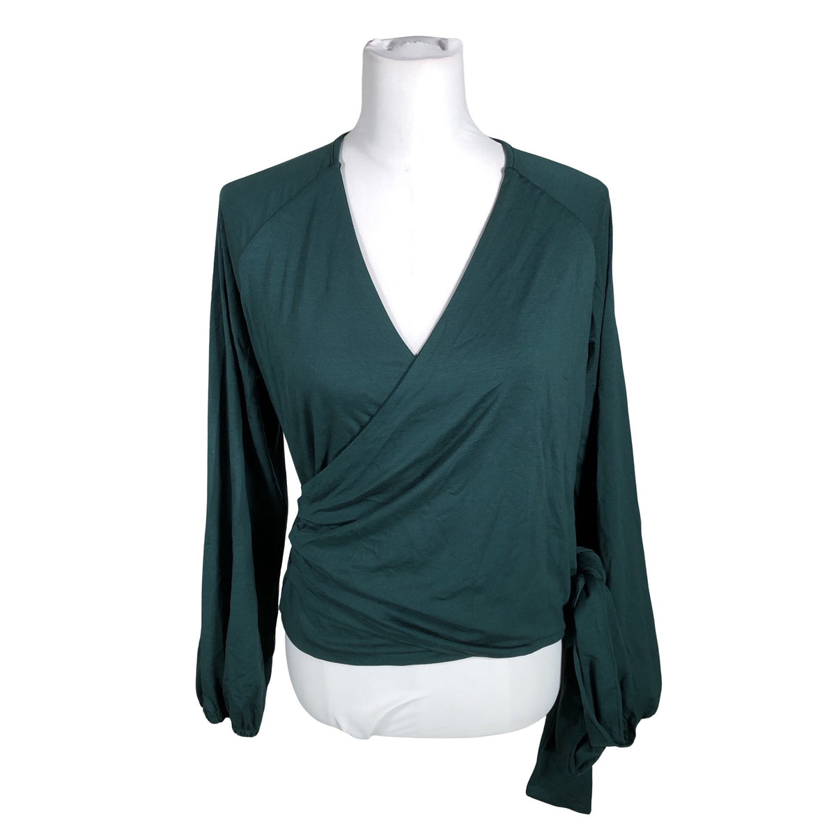 Unisex Hujaus - Trikotaažist pluus, suurus 38 - Roheline (1)