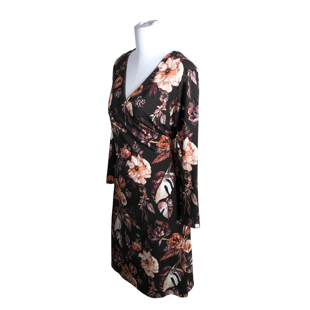 Unisex Nakoa - Trikotaažist kleit, suurus 38 - Pruun (3)