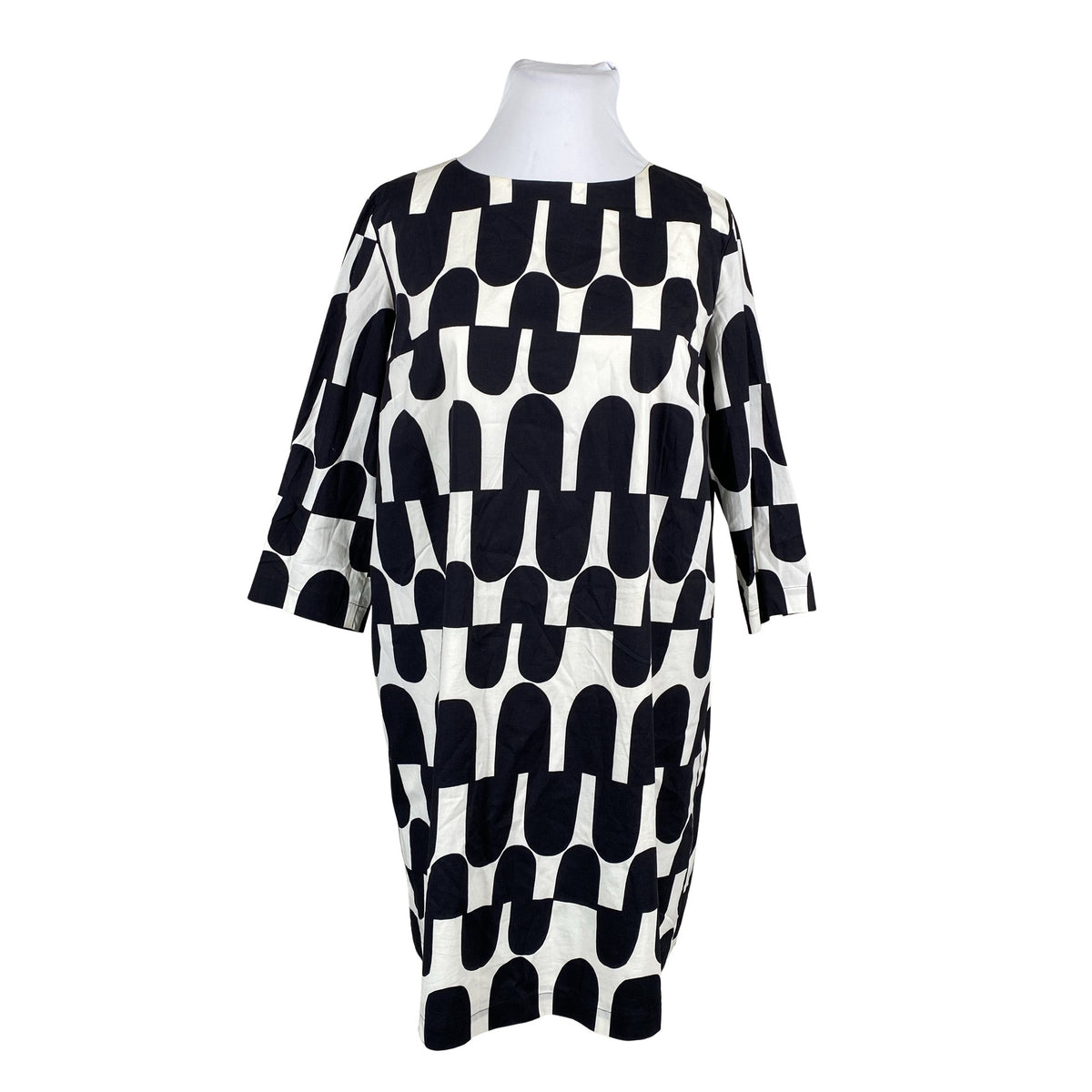 Unisex Marimekko - Mitteveniv kleit, suurus 46 - Must (1)