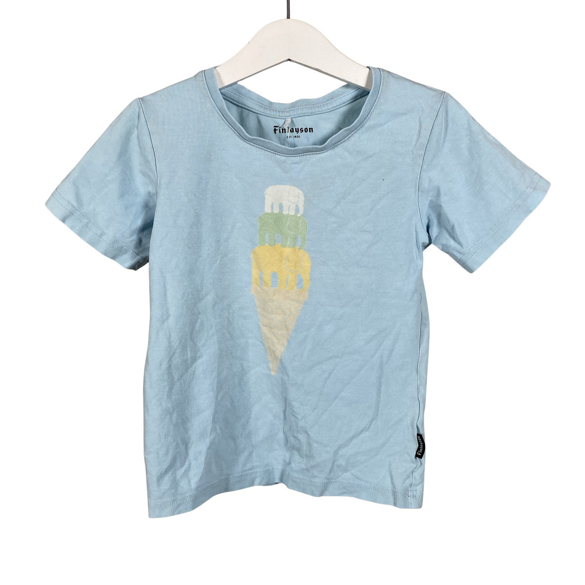 Unisex Finlayson - T-särk, suurus 110 - 116 - Helesinine (1)