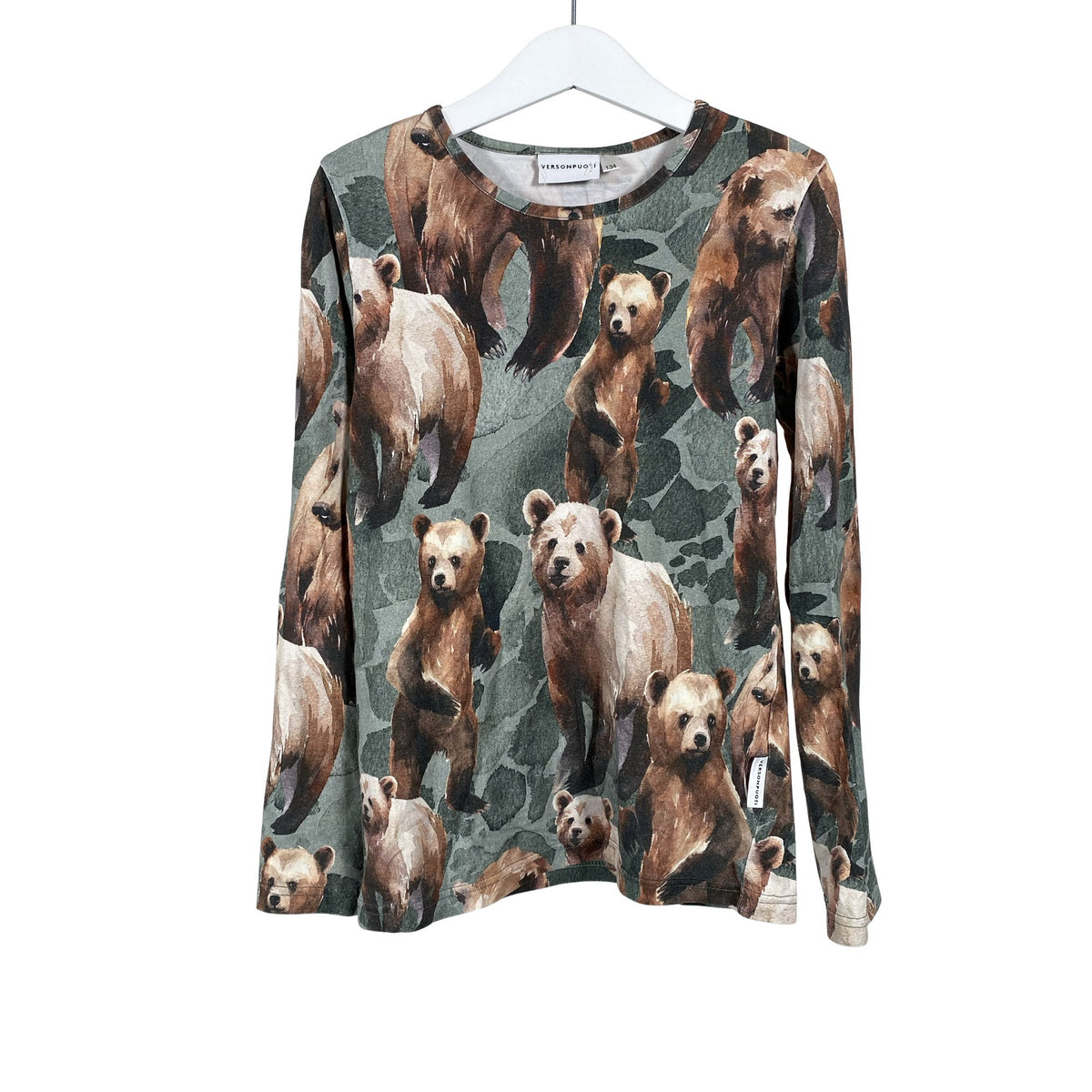 Unisex Versonpuoti - Trikotaažist pluus, suurus 128 - 134 - Roheline (1)