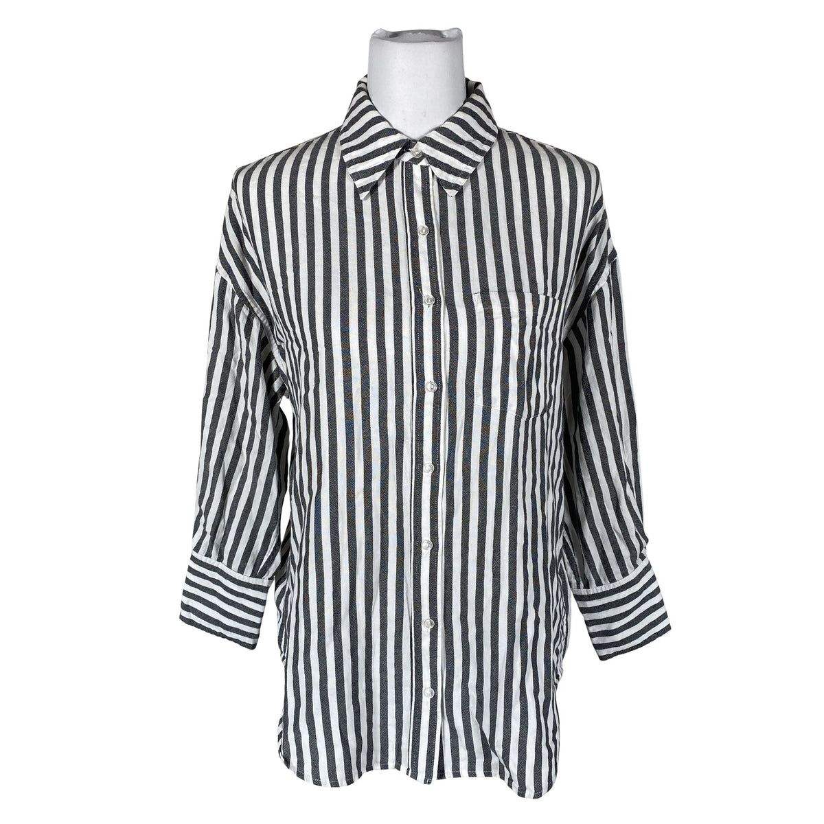 Unisex Anine Bing - Triiksärk, suurus 34 - Hall (1)