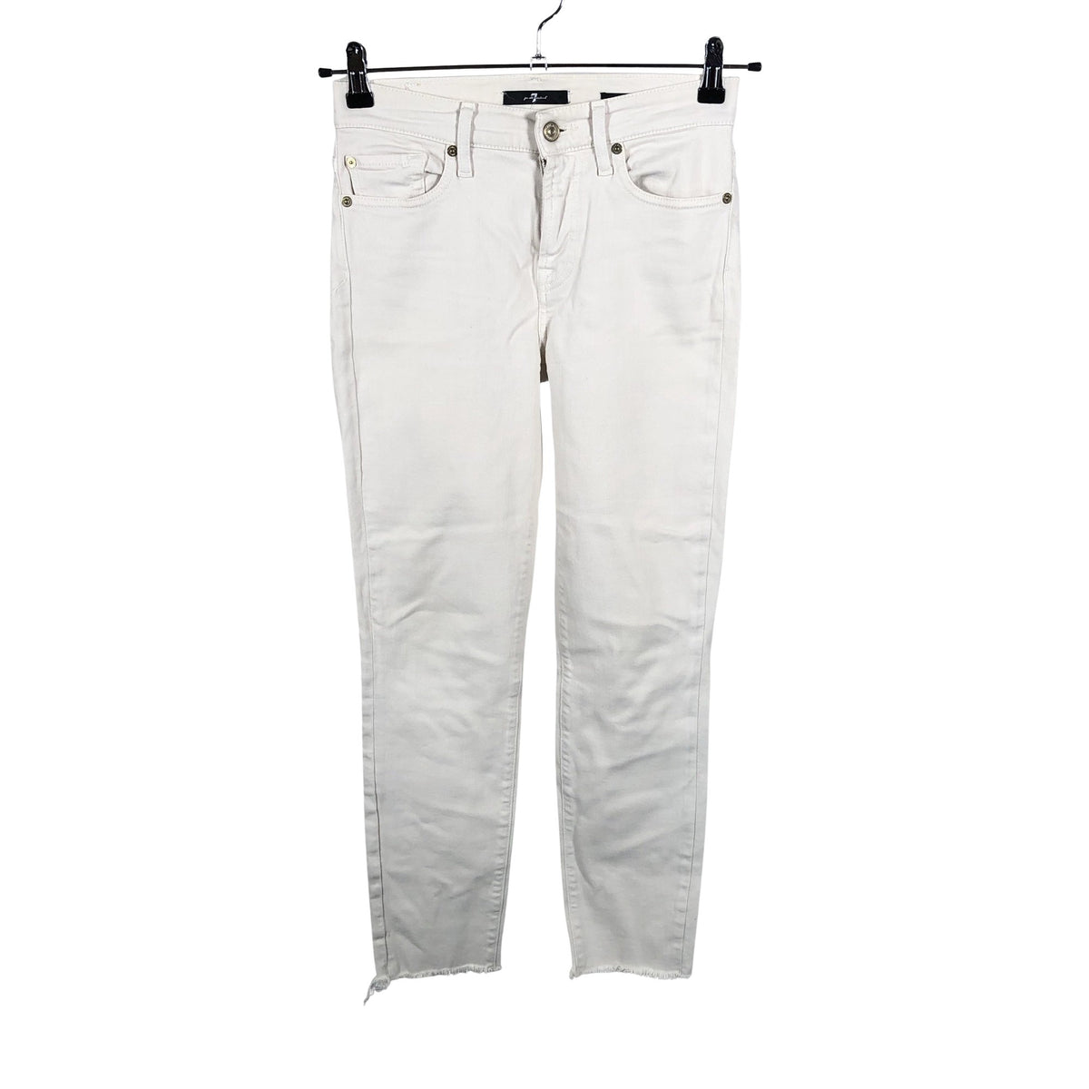 Unisex 7 for all mankind - Teksad, suurus W27 - Looduslik valge (1)