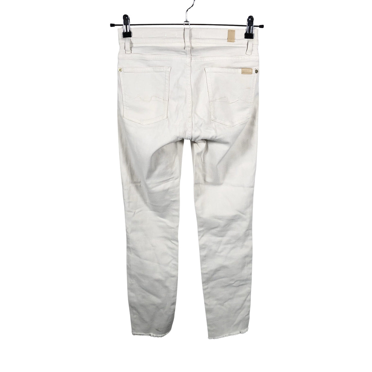 Unisex 7 for all mankind - Teksad, suurus W27 - Looduslik valge (2)