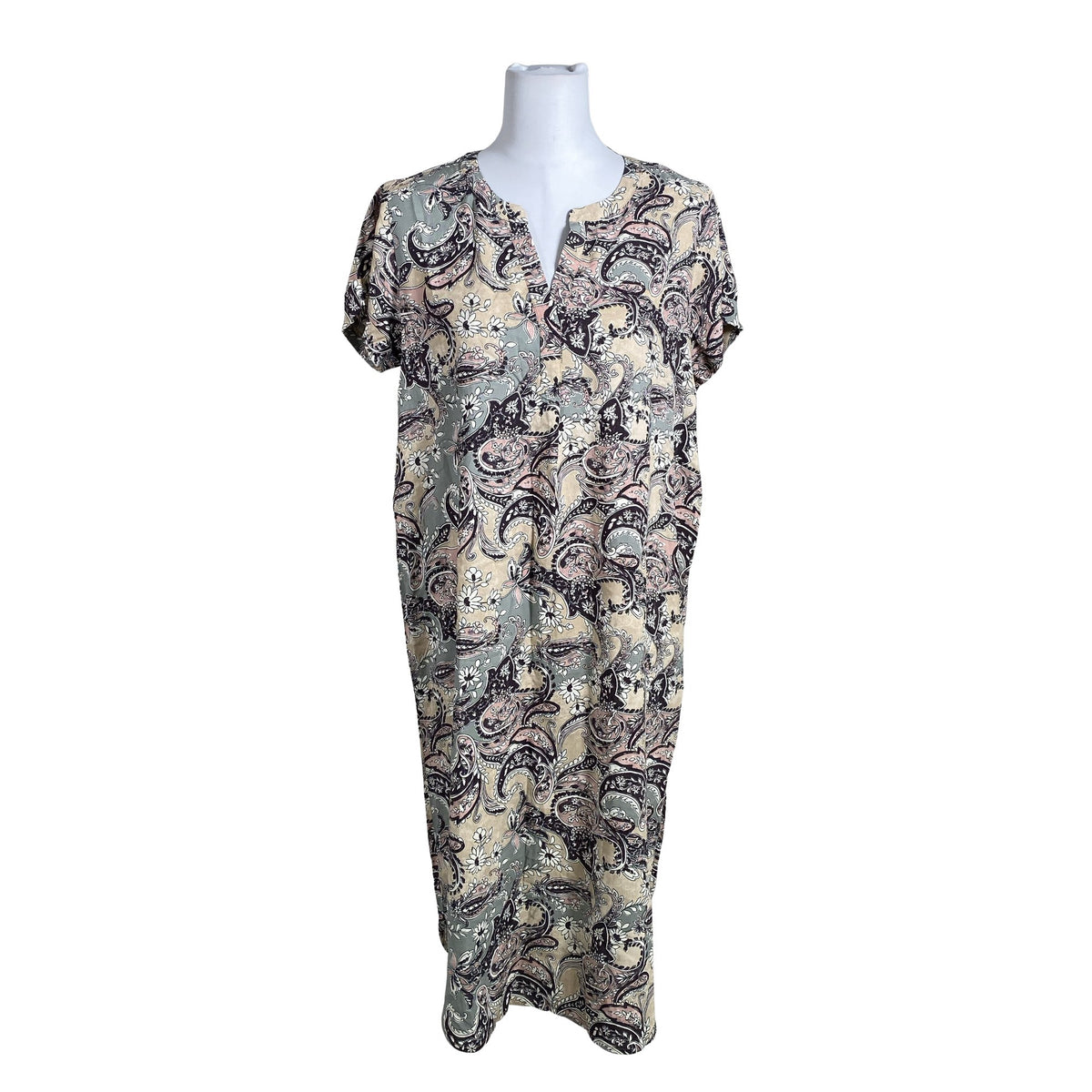 Unisex Soyaconcept - Õhuke kleit, suurus 38 - Beige (1)