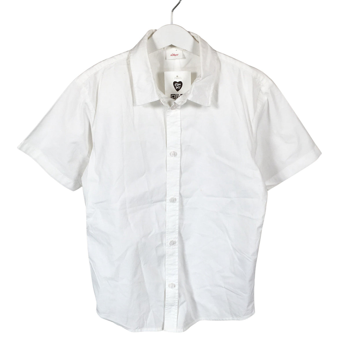 Unisex s.Oliver - Triiksärk, suurus 146 - 152 - Valge (1)