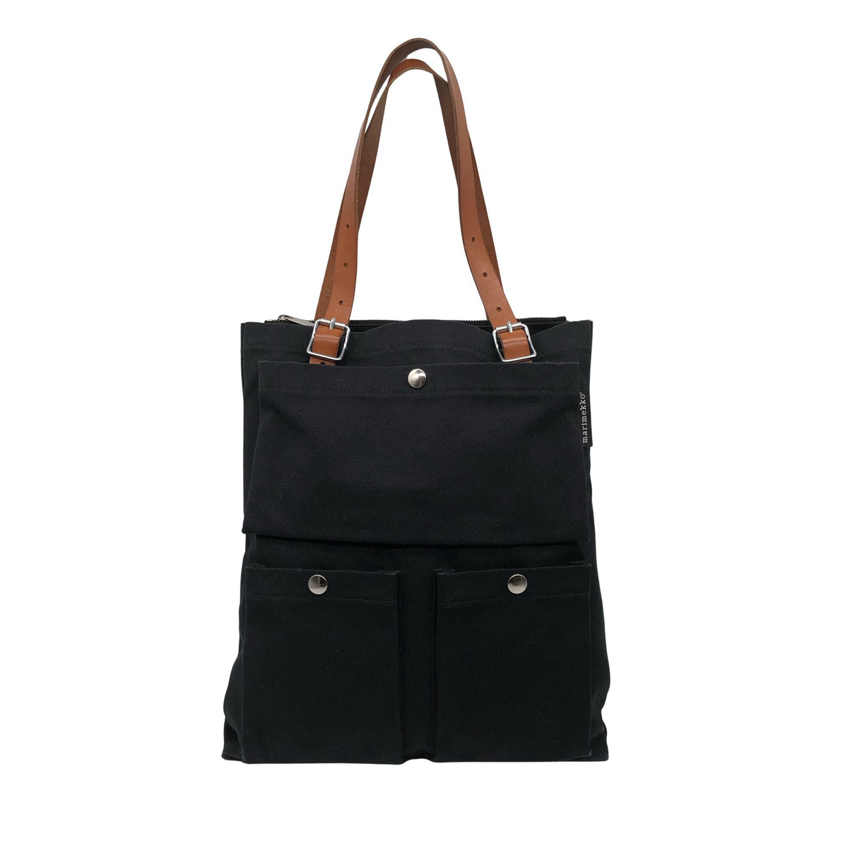 Unisex Marimekko - Käekott, suurus Maxi - Must (1)