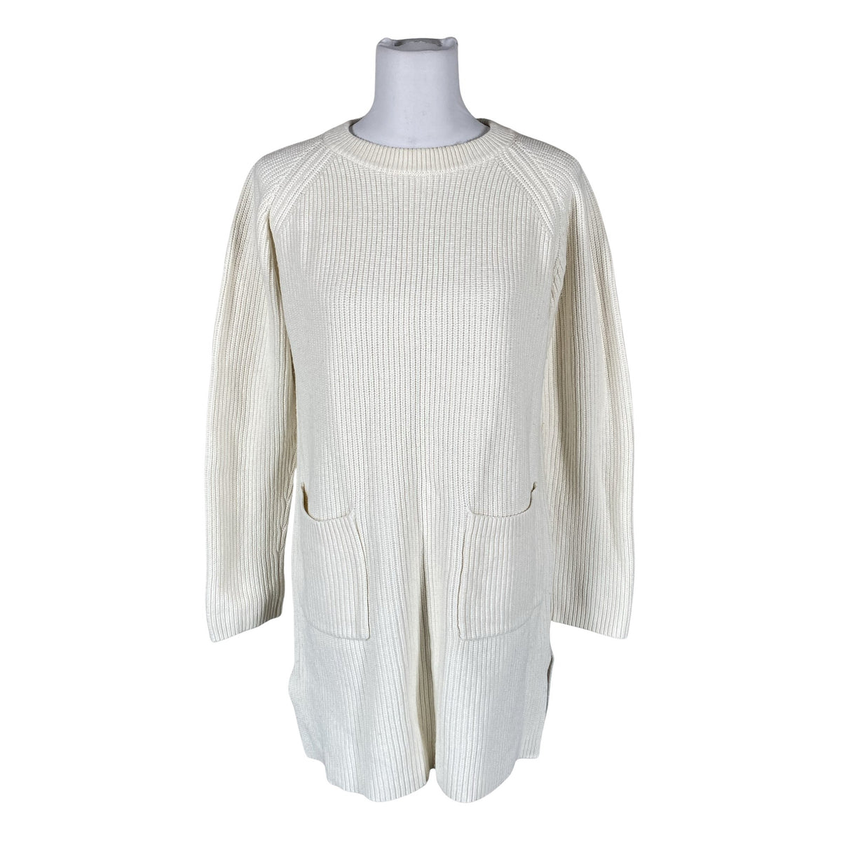 Unisex Nanso - Kootud kleit, suurus 36 - Valge (1)