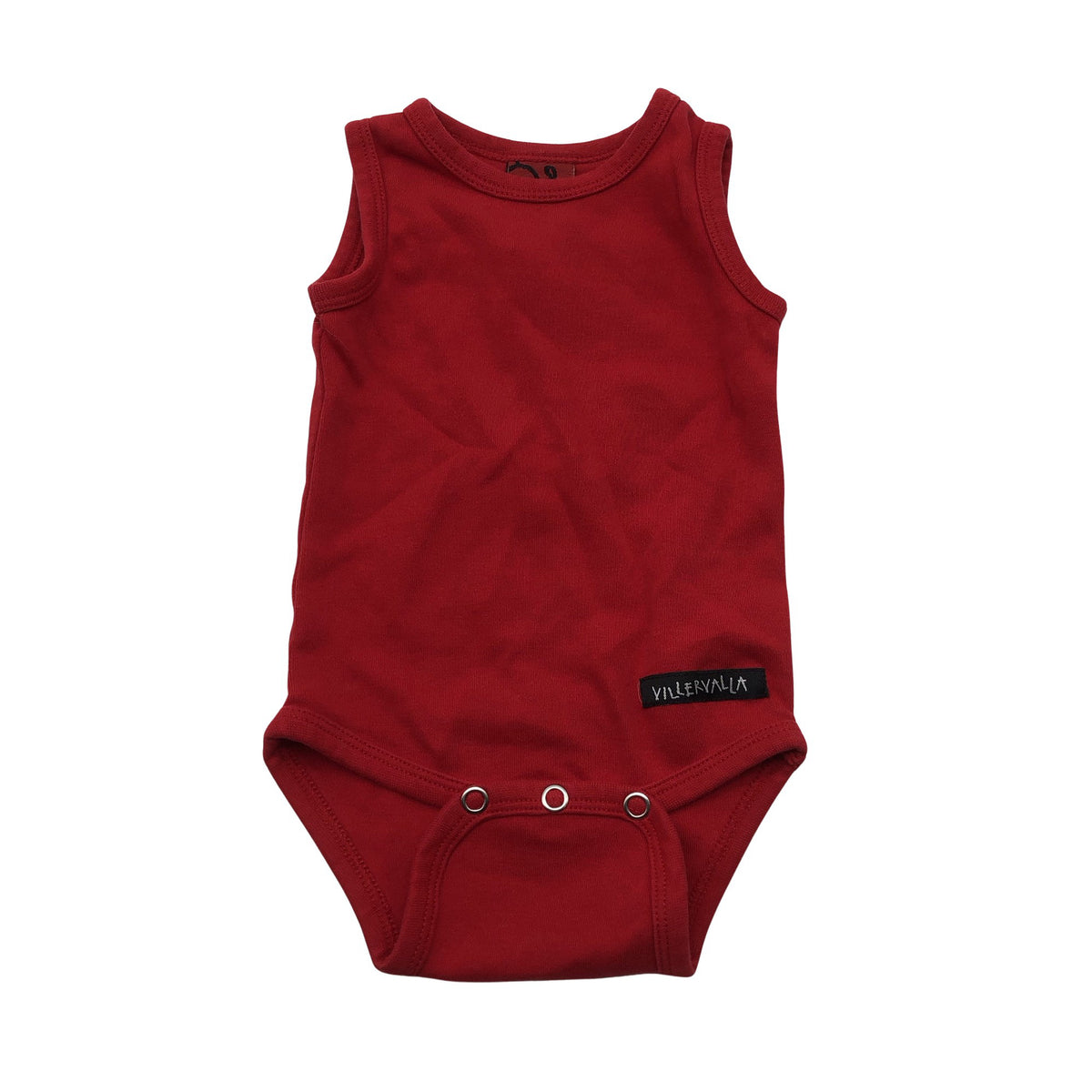 Unisex Villervalla - Bodi, suurus 50 - 56 - Punane (1)