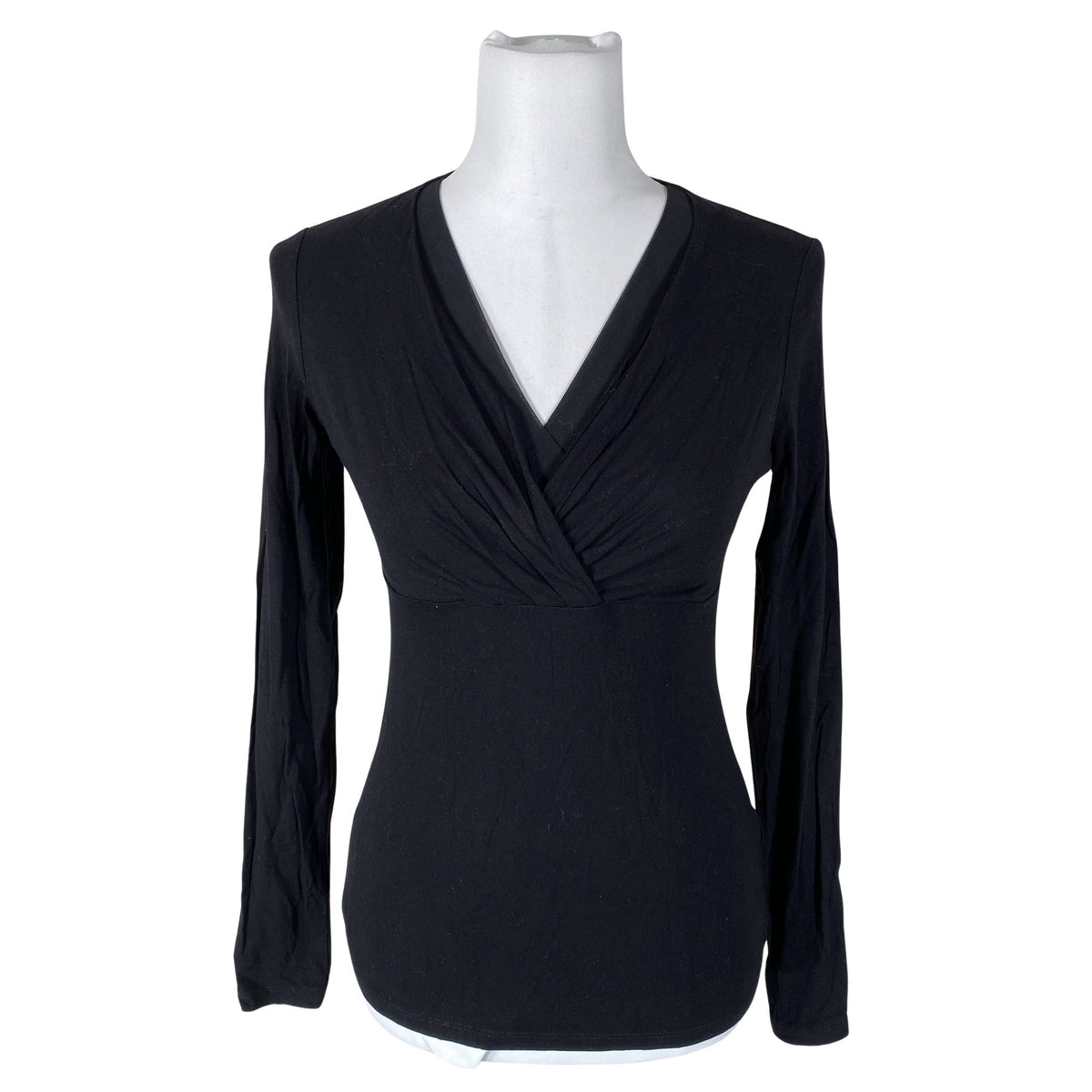 Unisex Esprit - Trikotaažist pluus, suurus 34 - Must (1)