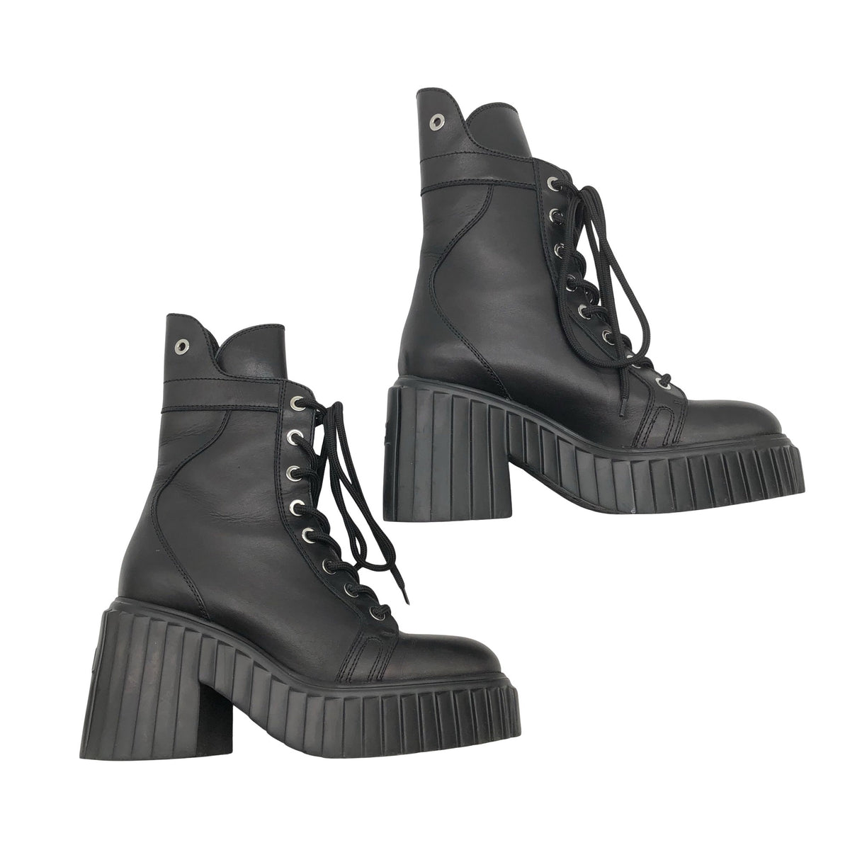 Unisex AGL - Poolsaapad, suurus 39 - Must (1)