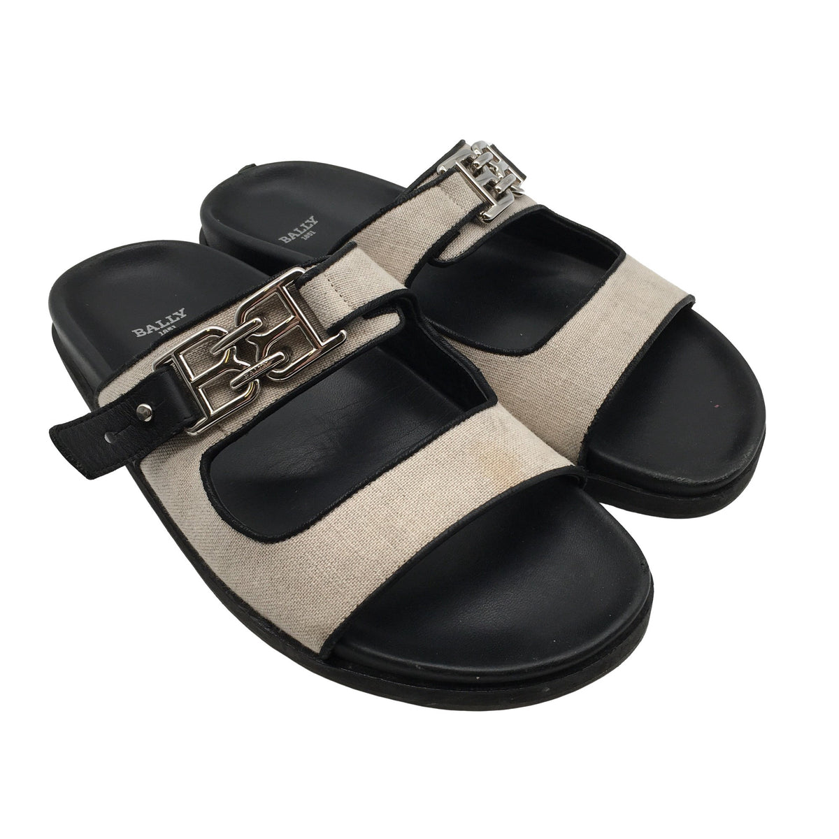Unisex Bally - Rihmikud, suurus 39 - Must (2)