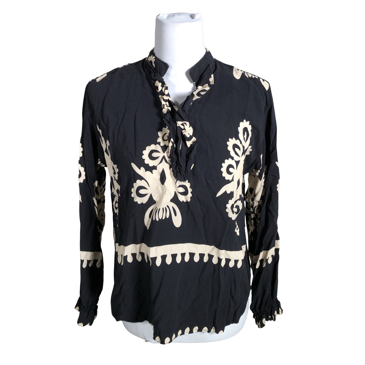 Unisex Marta - Pluus, suurus 36 - Must (1)