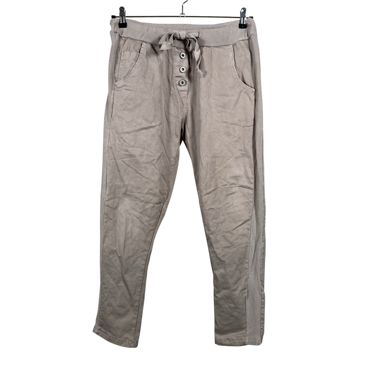 Unisex Perfect Jeans - Mittevenivad püksid, suurus 36 - Pruun (1)