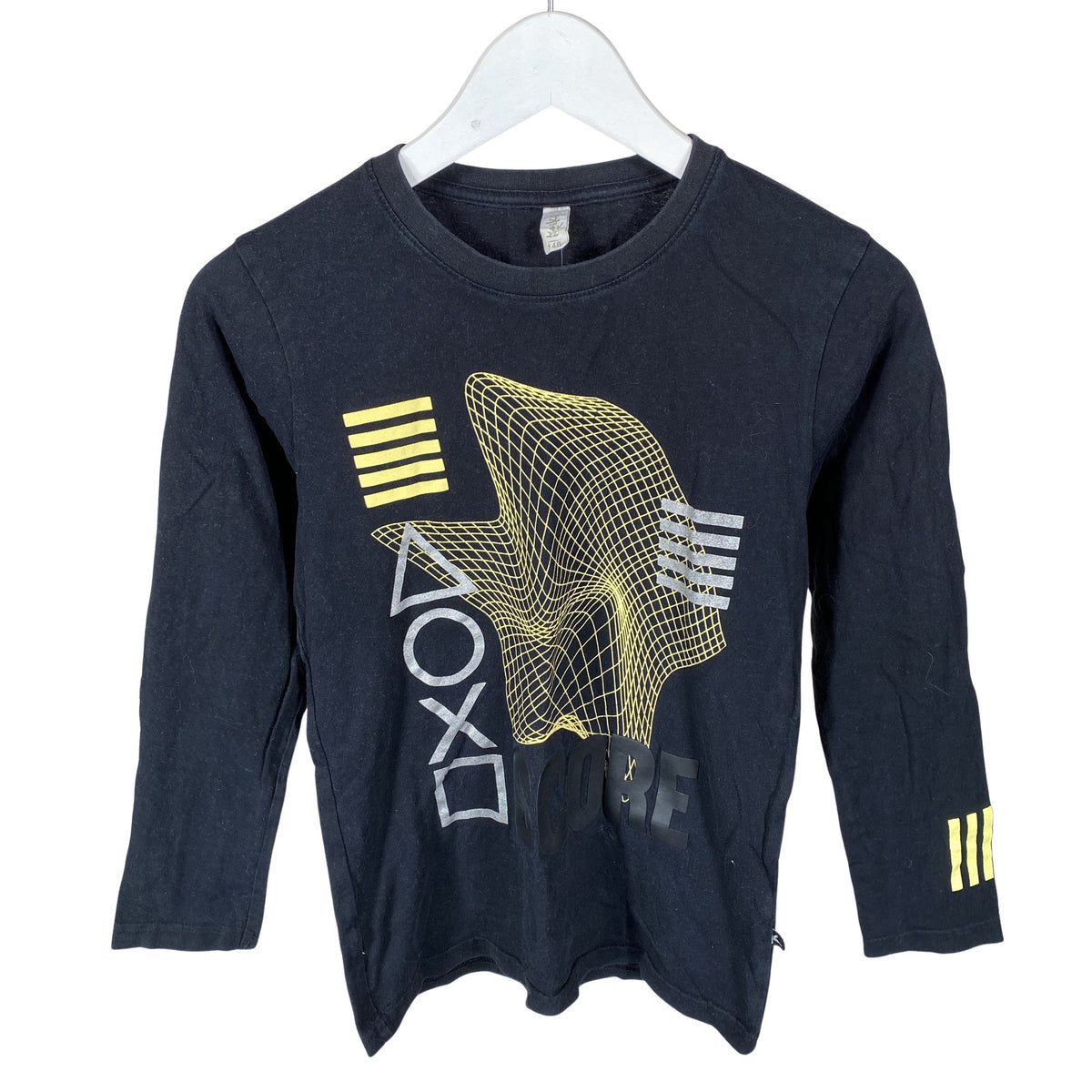 Unisex Keiki - Trikotaažist pluus, suurus 140 - 146 - Must (1)