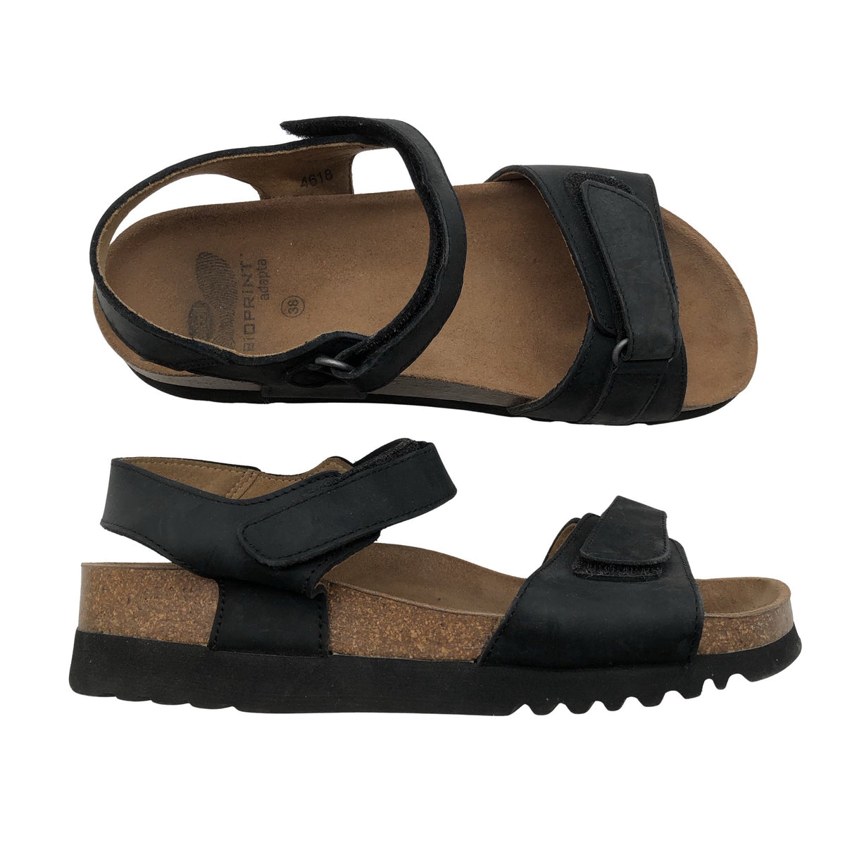 Unisex Scholl - Rihmikud, suurus 38 - Must (1)