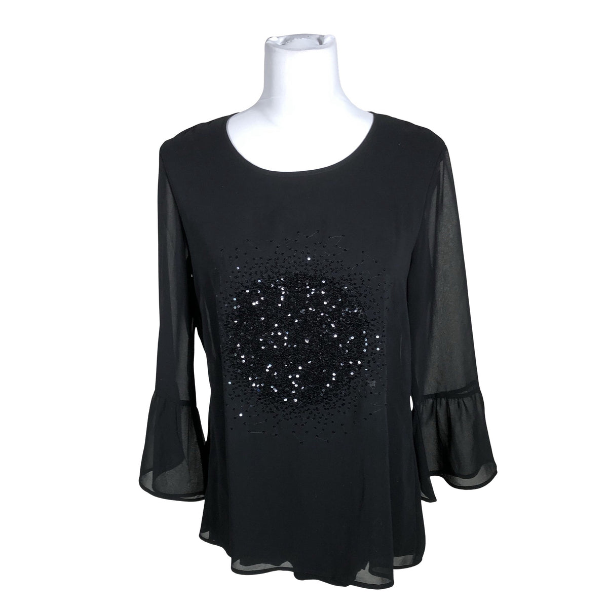 Unisex Gerry Weber - Pidulik pluus, suurus 36 - Must (1)