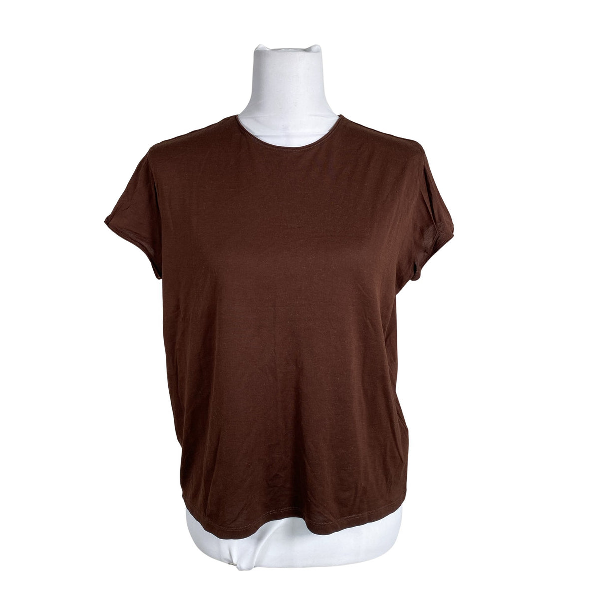 Unisex Massimo Dutti - T-särk, suurus 38 - Pruun (1)