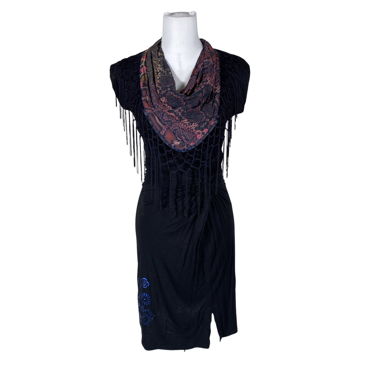 Unisex Desigual - Trikotaažist kleit, suurus 36 - Must (1)