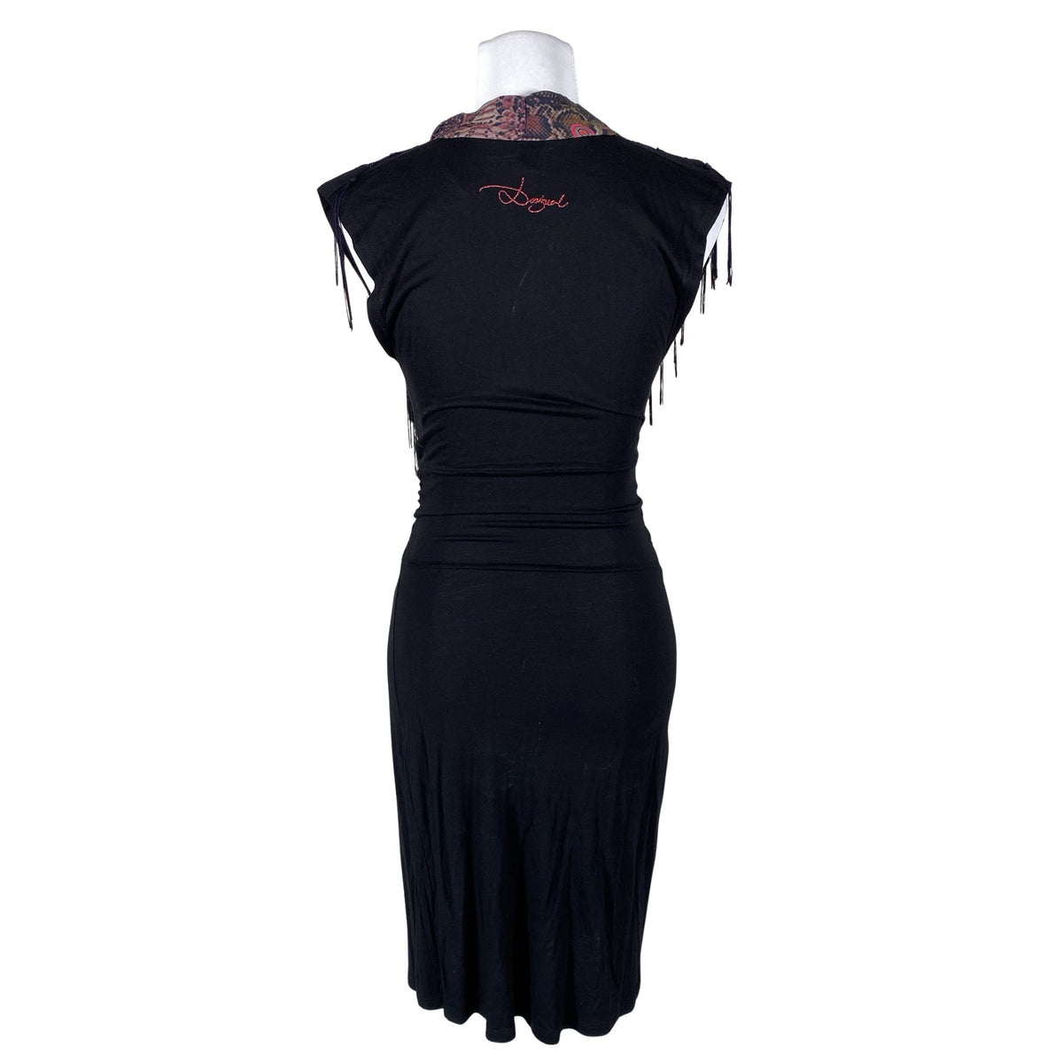 Unisex Desigual - Trikotaažist kleit, suurus 36 - Must (2)