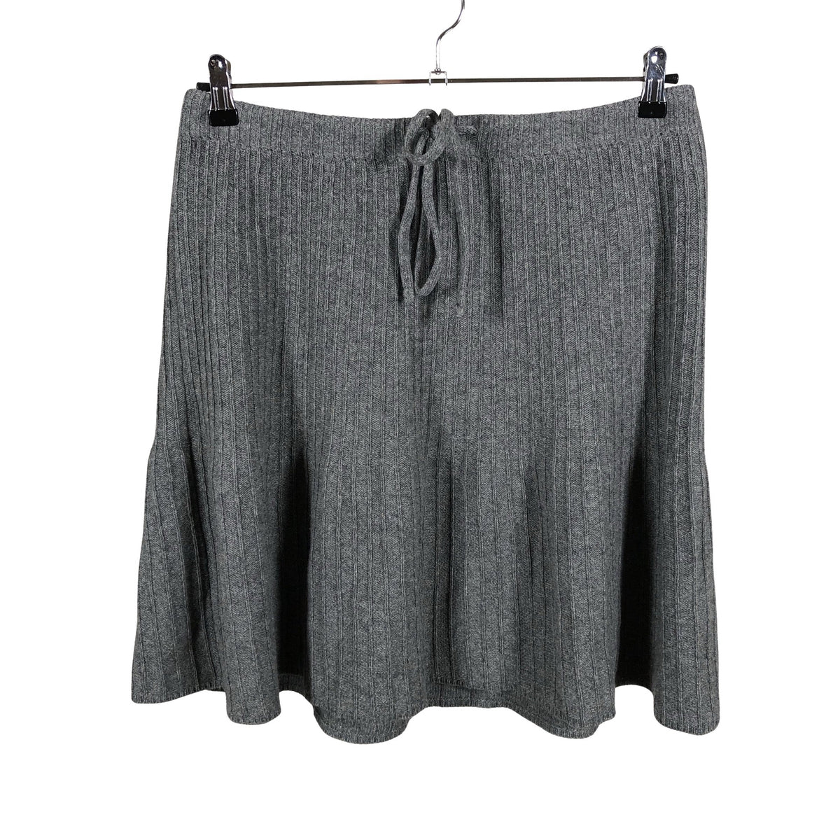 Unisex Benetton - Kootud seelik, suurus 40 - Hall (1)