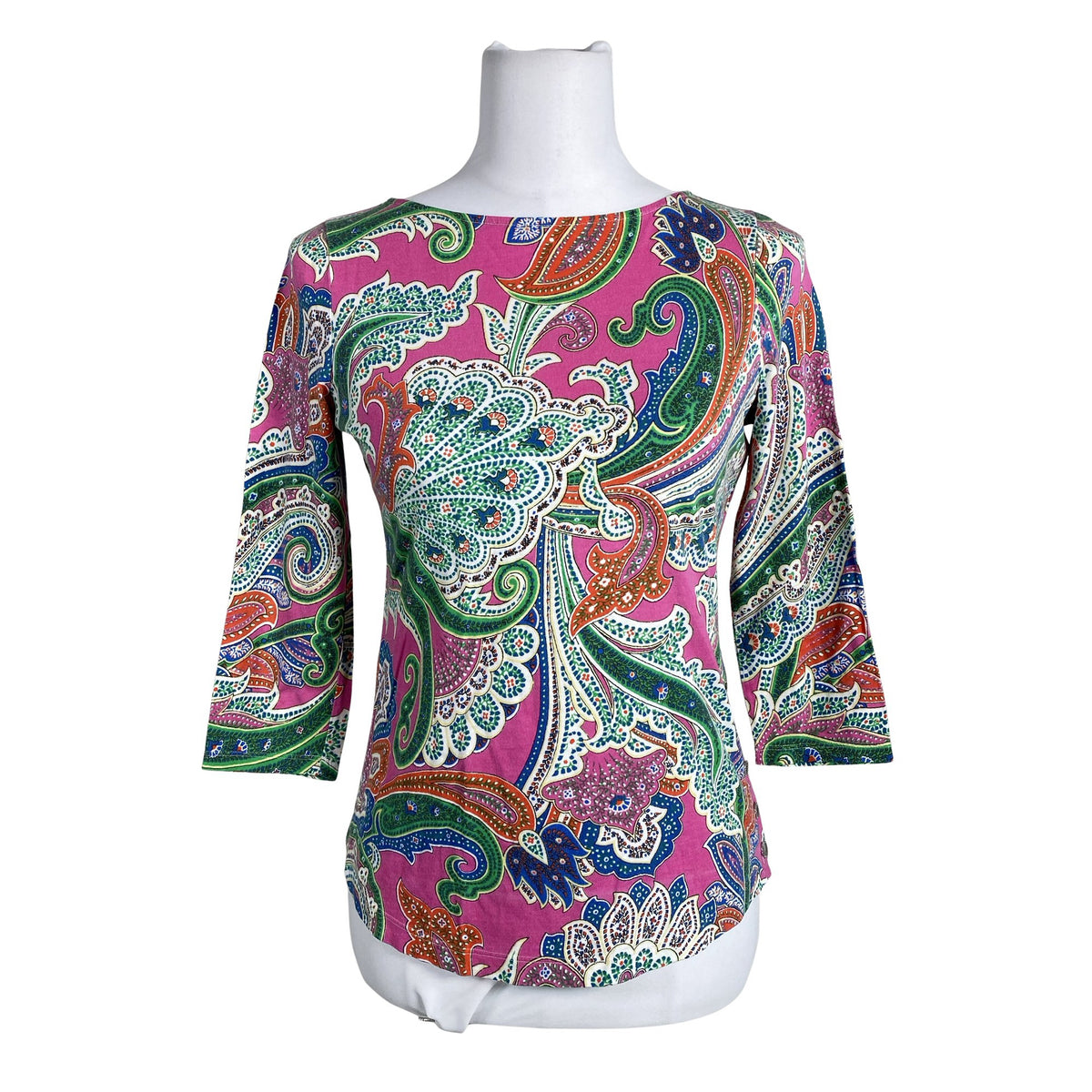 Unisex Lauren Ralph Lauren - Trikotaažist pluus, suurus 36 - Roosa (1)