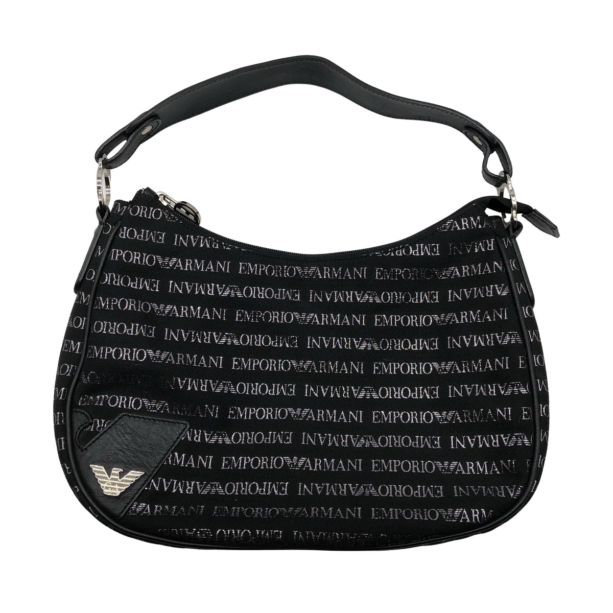 Unisex Emporio Armani - Käekott, suurus Midi - Must (1)