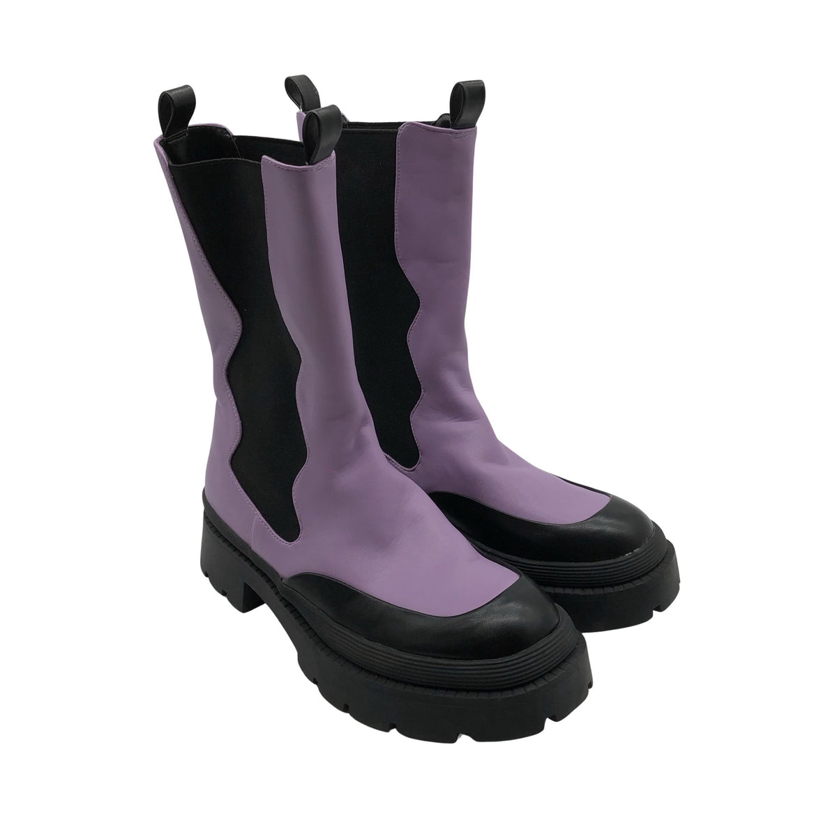 Unisex Na-KD - Poolsaapad, suurus 39 - Lilla (2)