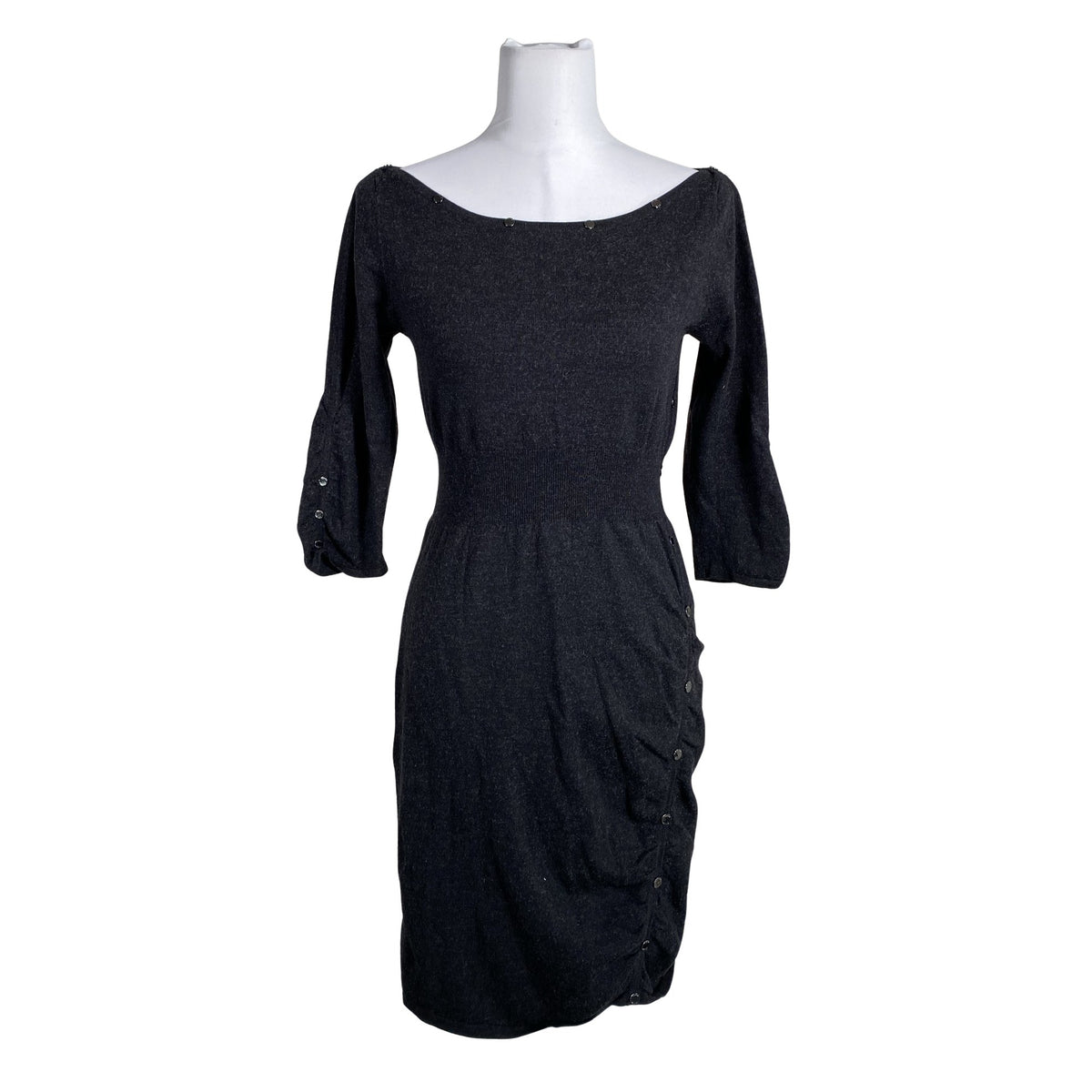 Unisex Karen Millen - Kootud kleit, suurus 38 - Must (1)