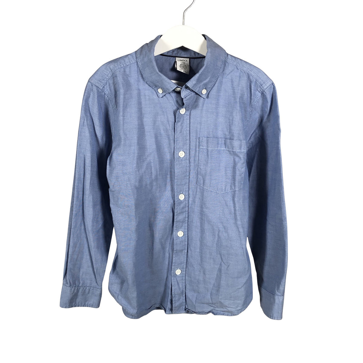 Unisex Lindex - Triiksärk, suurus 128 - 134 - Sinine (1)