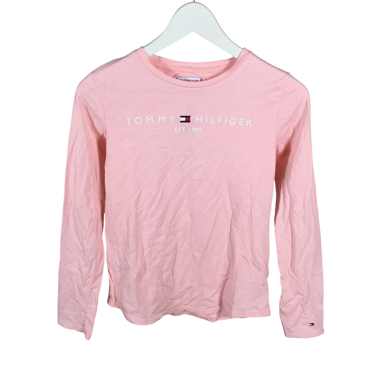 Unisex Tommy Hilfiger - Trikotaažist pluus, suurus 158 - 164 - Heleroosa (1)