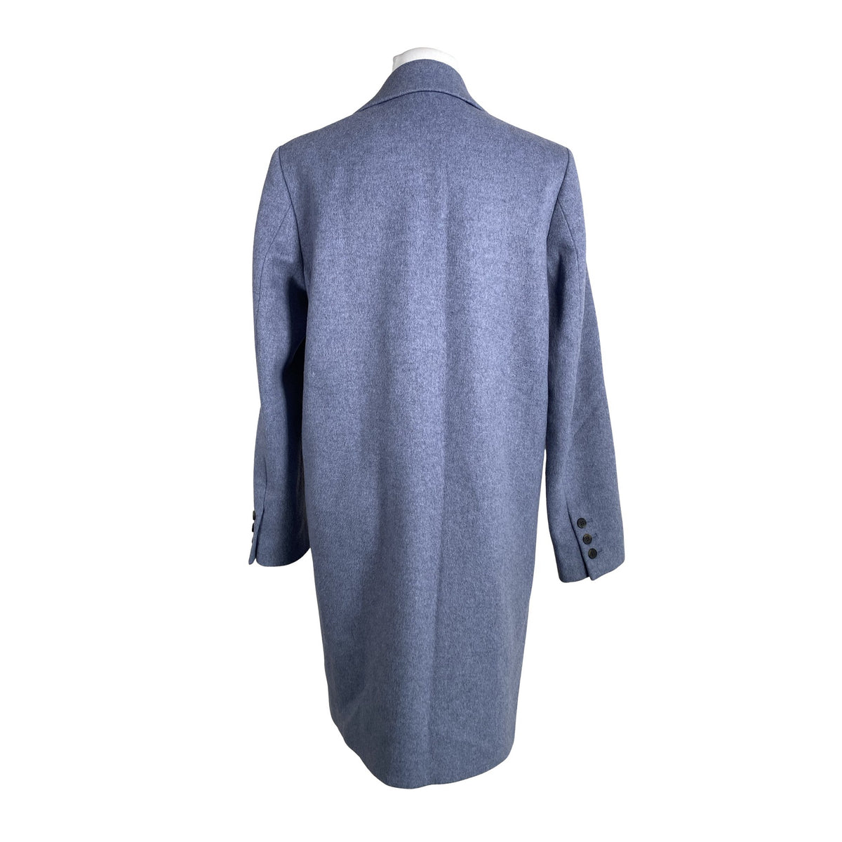 Unisex Selected - Villane mantel, suurus 40 - Helesinine (3)