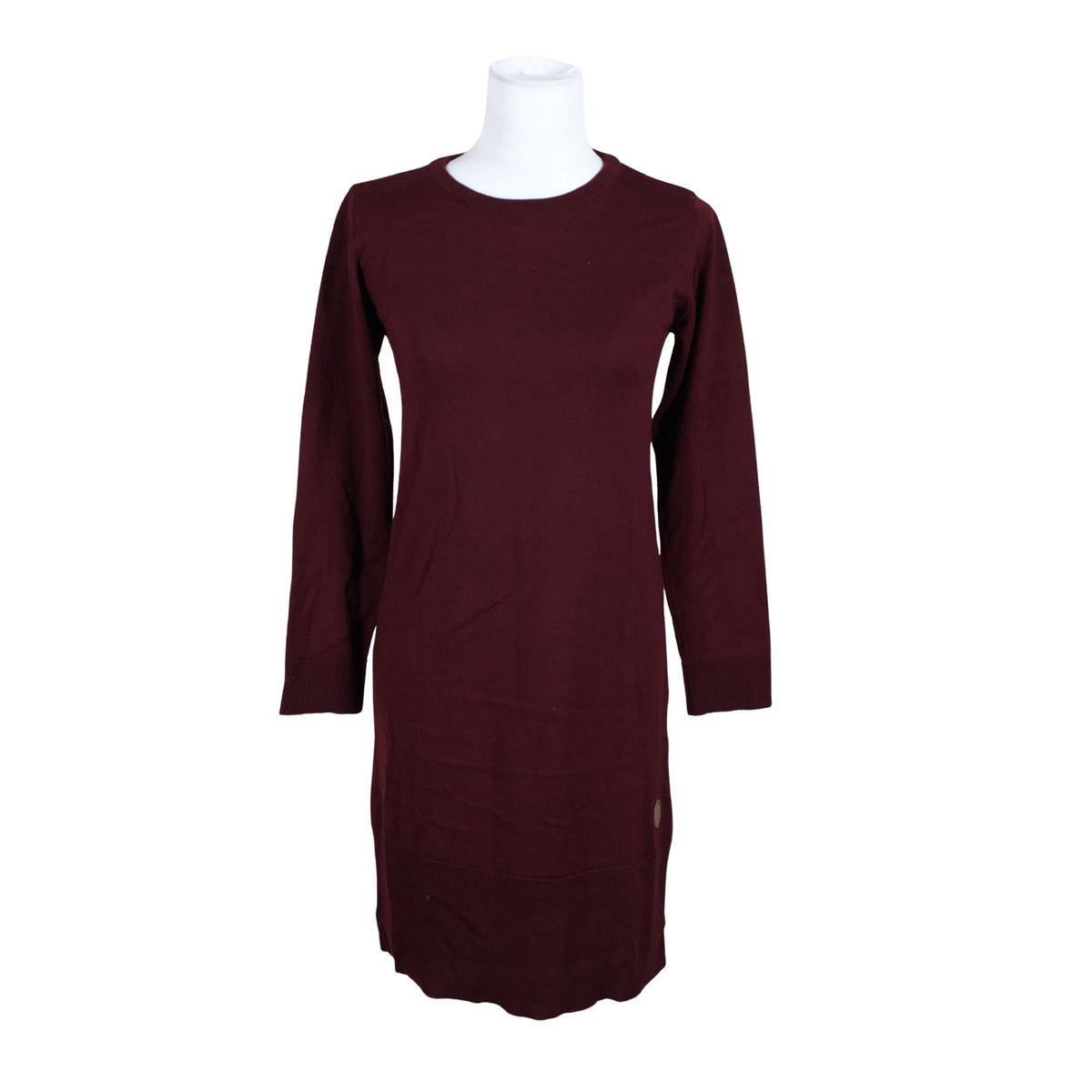 Unisex Blaa - Kootud kleit, suurus 34 - Veinipunane (1)