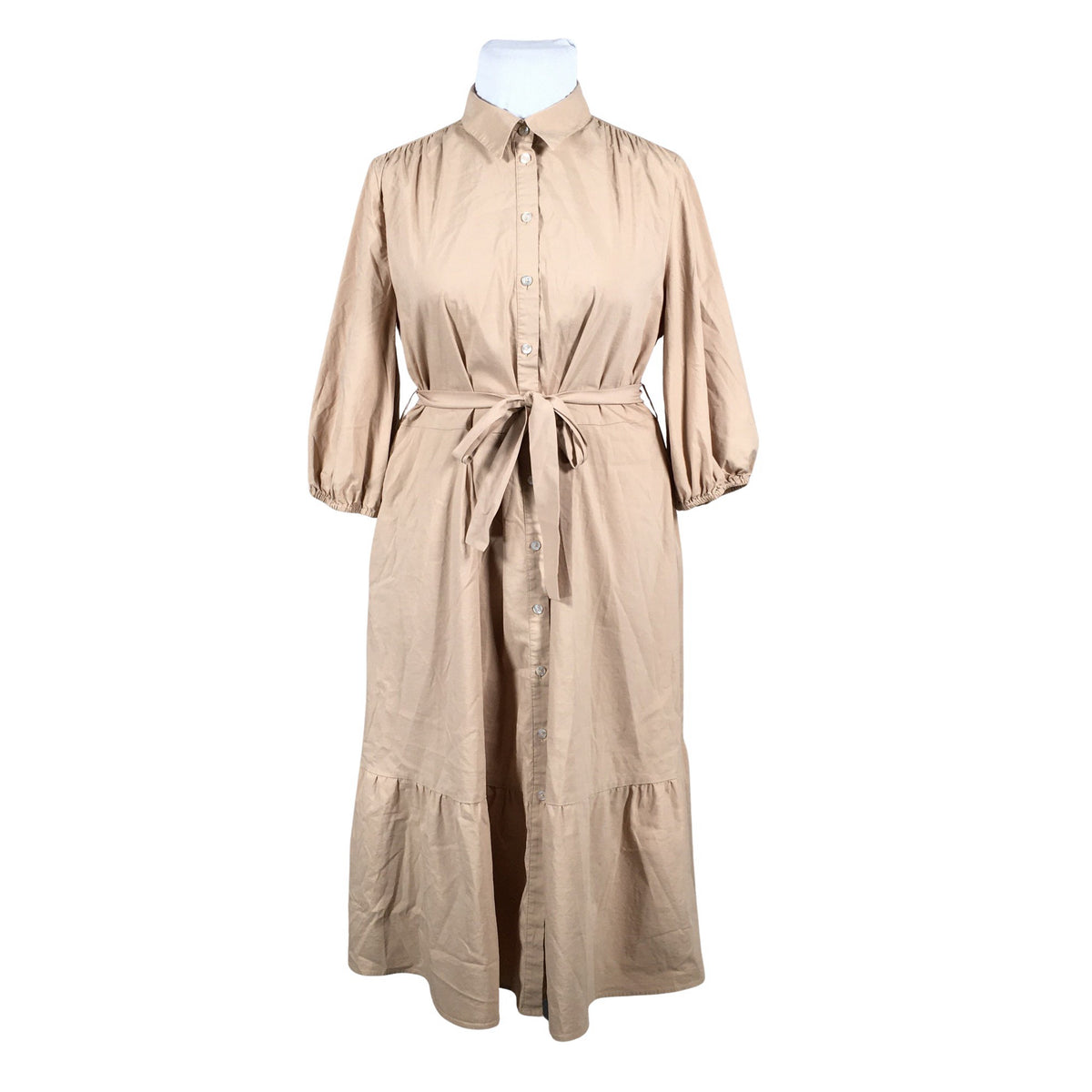 Unisex Gerry Weber - Mitteveniv kleit, suurus 42 - Beige (1)