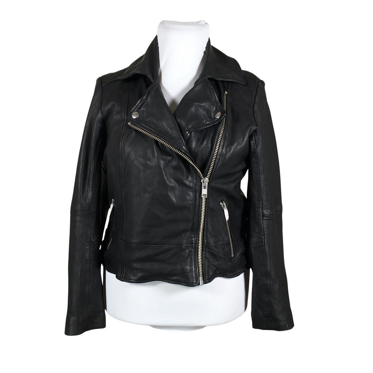 Unisex Y.A.S - Nahktagi, suurus 42 - Must (1)