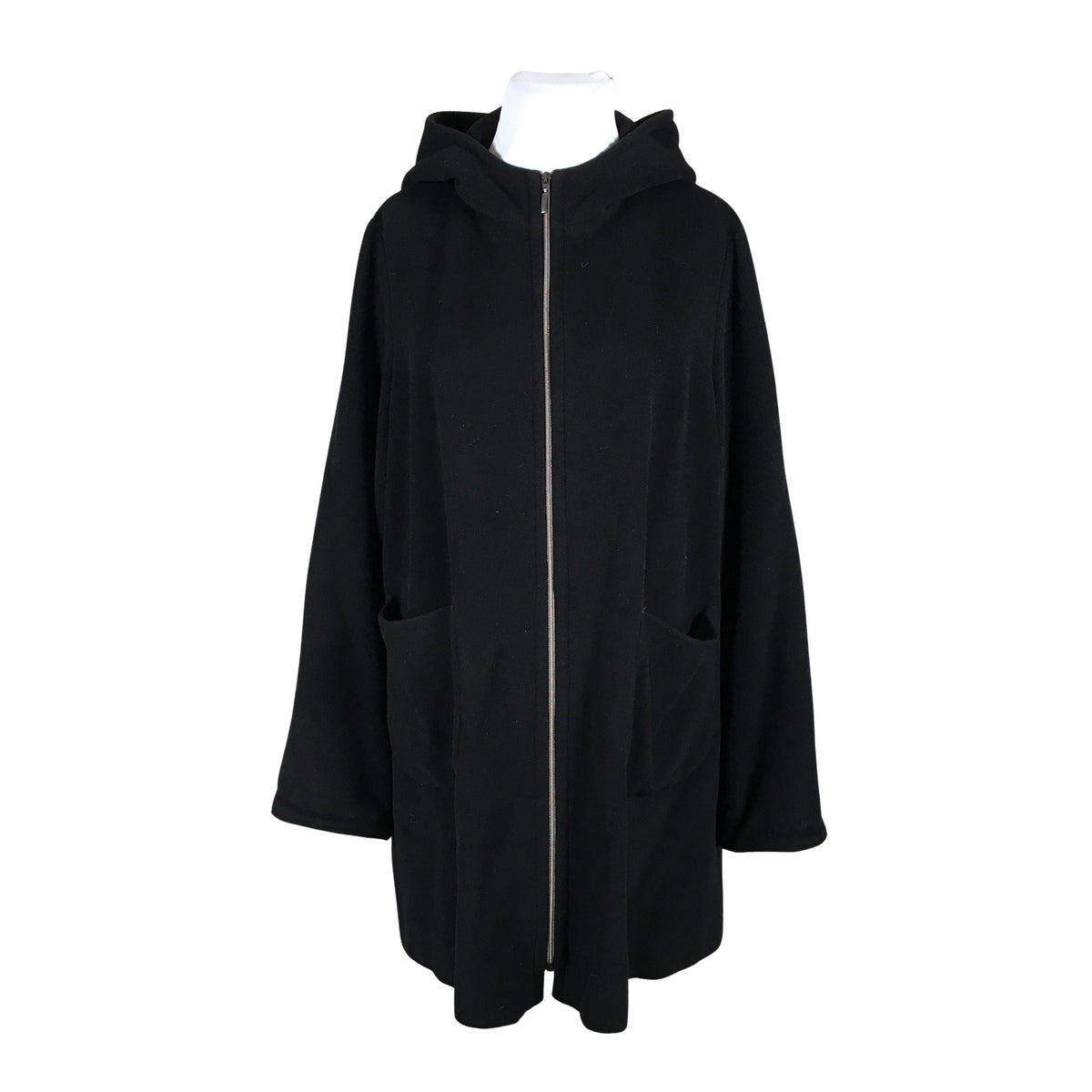 Unisex Voglia - Villane mantel, suurus 48 - Must (1)