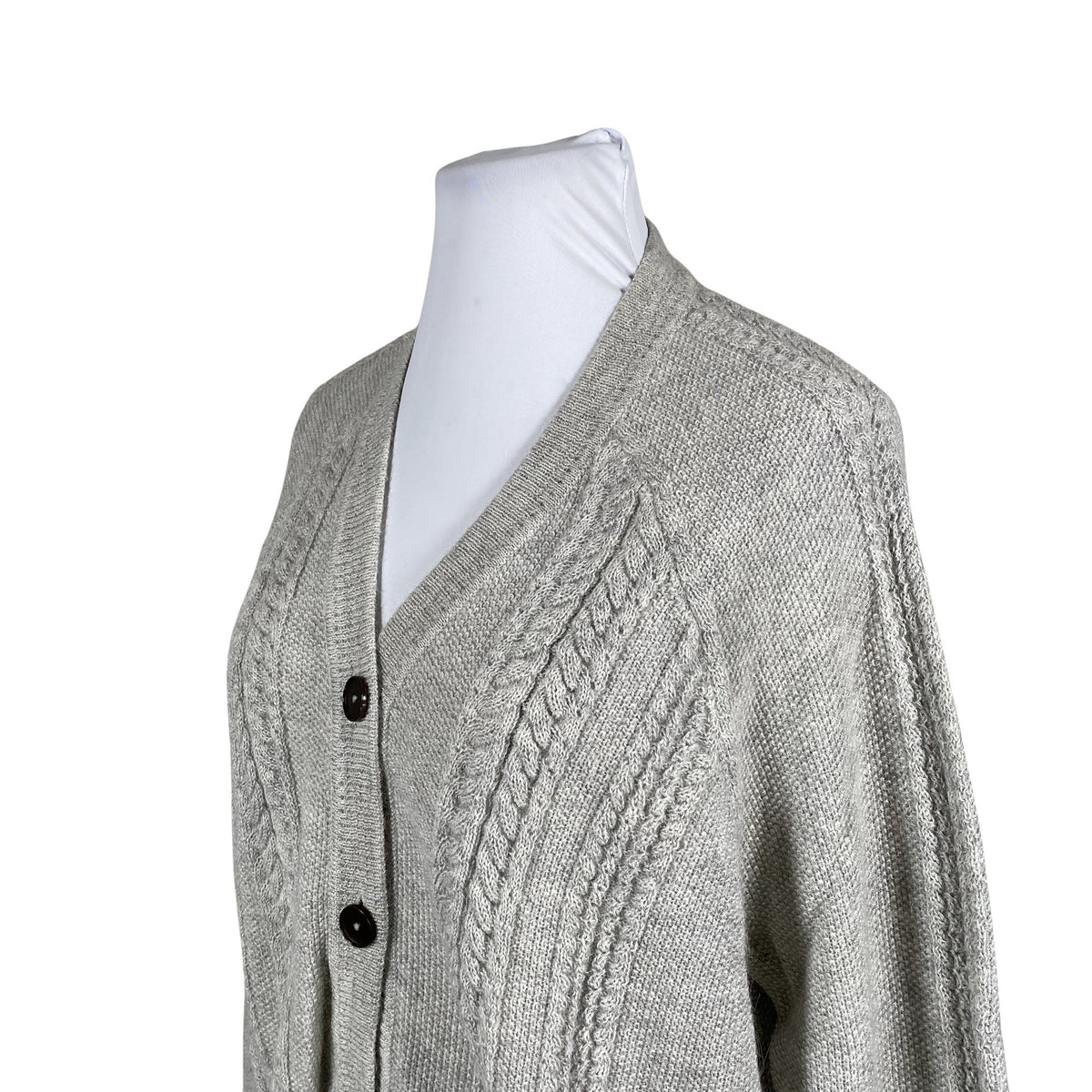 Unisex Alpa - Kardigan, suurus 44 - Hall (2)