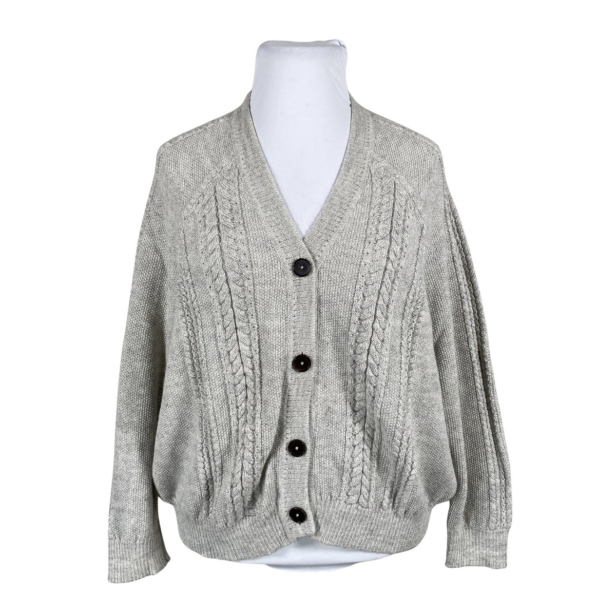 Unisex Alpa - Kardigan, suurus 44 - Hall (1)