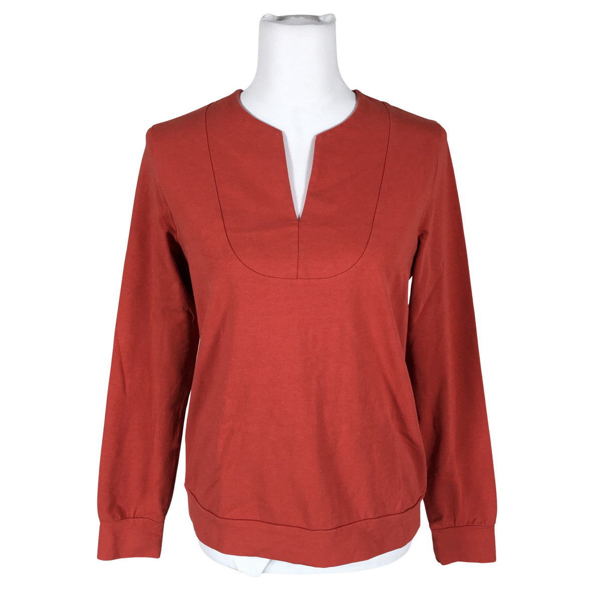 Unisex NOSH - Trikotaažist pluus, suurus 38 - Oranž (1)