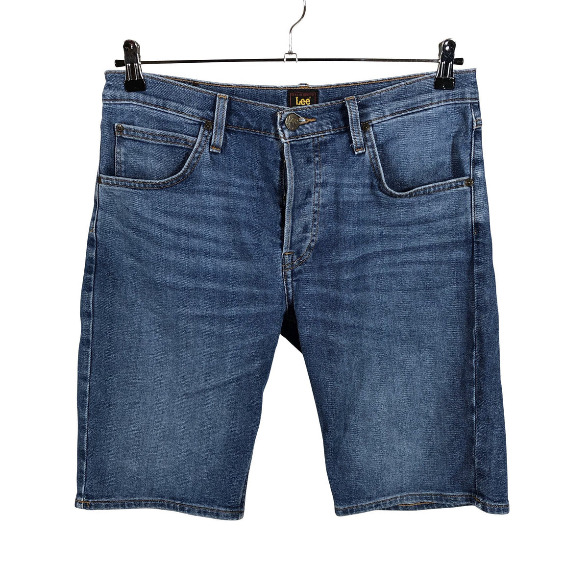 Unisex Lee - Teksast lühikesed püksid, suurus W32 - Sinine (1)