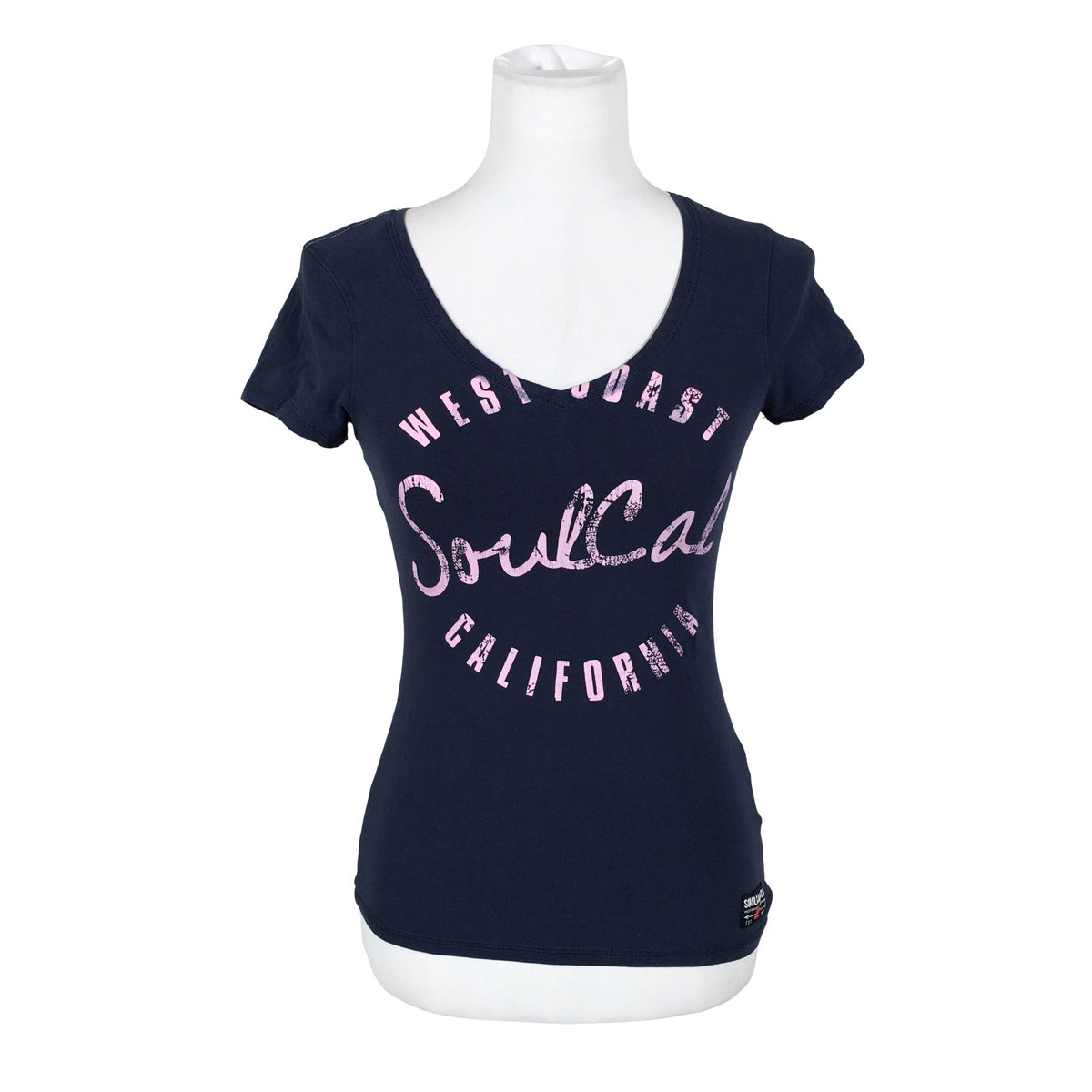Unisex SoulCal & Co - T-särk, suurus 34 - Sinine (1)