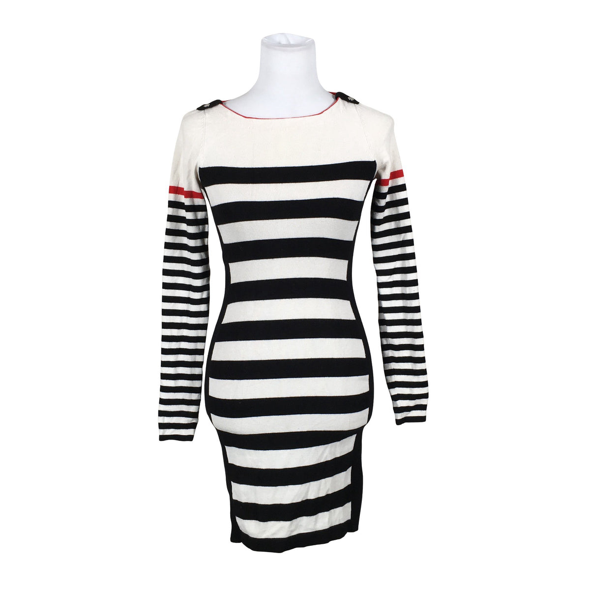 Unisex Karen Millen - Kootud kleit, suurus 34 - Punane (1)