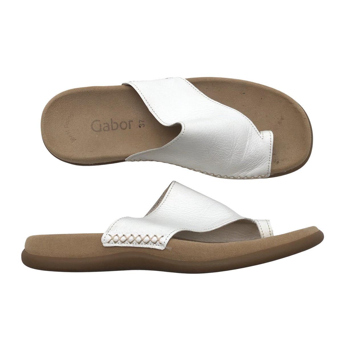 Unisex Gabor - Rihmikud, suurus 37 - Valge (1)