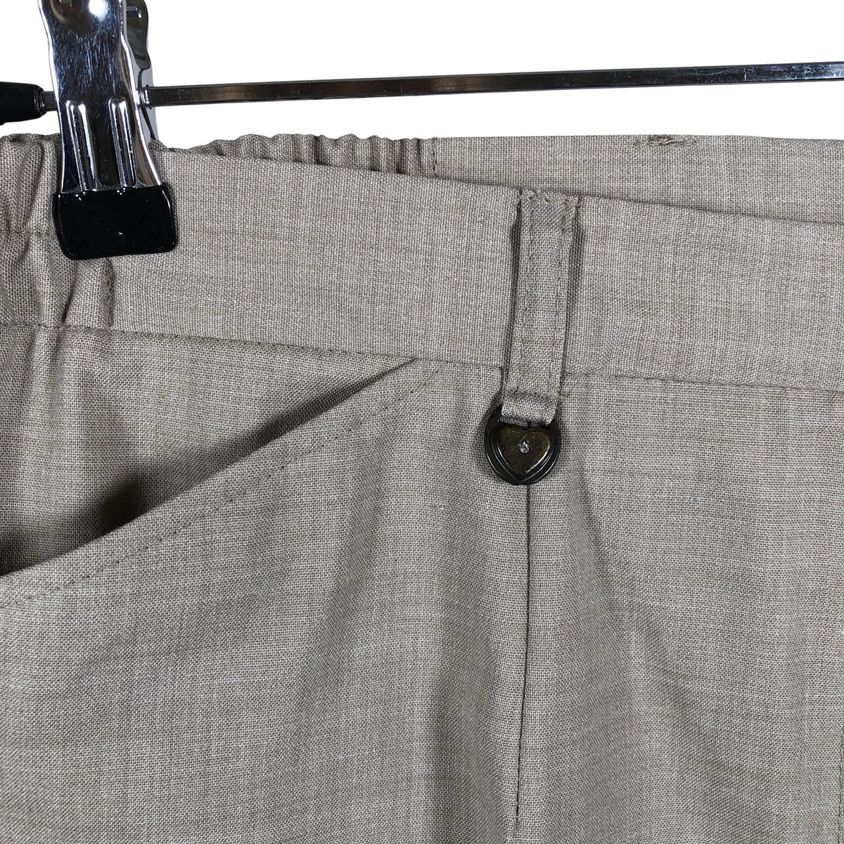 Unisex Atelier - Mittevenivad püksid, suurus 44 - Beige (2)